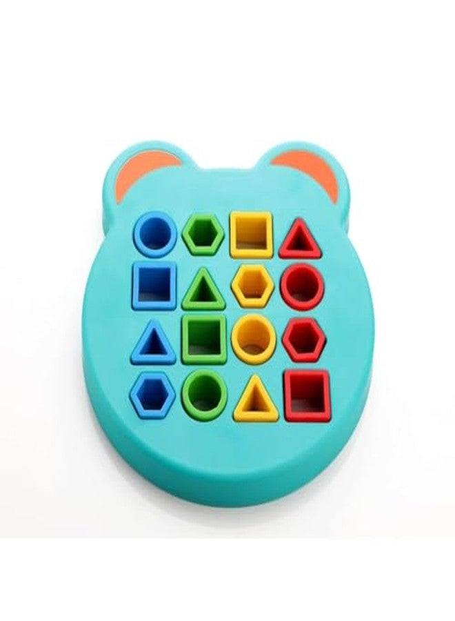 MAPA PLAY MAPAPLAY Shape Matching Game Color Sensory Educational Toy Children Puzzles Geometric Shape Quick Matching Board Color & Shapes Puzzles Learning Games Toy for Kids - Image 5